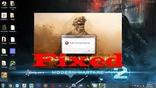 fix Couldn't load image 'falloff_linear' Call of duty Modern Warfare 2 (No steam)