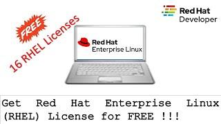 How to get Red Hat Enterprise Linux (RHEL) license for free!