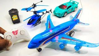 remote control airbus 787 , remote wala helicopter and remote car unboxing || rc car, airplane