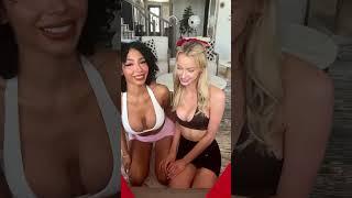 My step sister and her hot girlfriend | double the fun