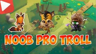 NOOB vs PRO vs TROLL - Zooba #3 2020 zooba noob vs pro