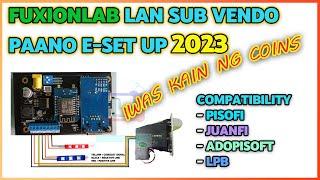 FuxionLab Lan Sub Vendo Piso Wifi Set up 2023 New Board No Auto Credit & Delay Insert Coin #Pisofi