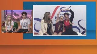 Jacksonville figure skaters talk competing on national stage, accomplishments