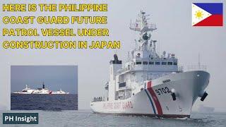 5 Future Patrol Vessel The Philippine Coast Guard Under Construction in Japan