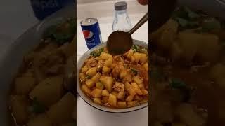 #mysimplefood #potatowithchickenground #hotdogbread #ShortsVideo #0FW
