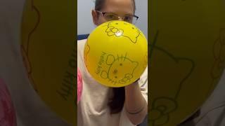 BLOWING #asmr #balloon #blowing #shorts #challenge 