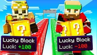 NAJLEPSZY WYŚCIG LUCKY BLOCK (TROLLUJĘ EKIPE) MINECRAFT Lucky Block