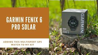 Garmin Fenix 6 Pro Solar Multisport GPS Watch