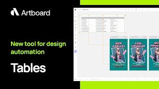 Table tool for design automation and data feed from 3rd party table tools