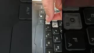 how to insert button in laptop Как вставить кнопку в ноутбук ASUS TUF Gaming F17