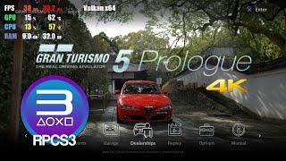 RPCS3 0.0.15 | Gran Turismo 5 Prologue 4K 60FPS UHD | PS3 Emulator Gameplay