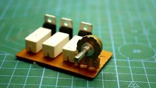 High Power Adjustable power supply