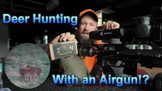 Deer Hunting With a .457 Airgun | Airforce Texan With Scope Cam!