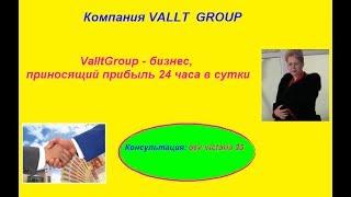 ValltGroup бизнес, приносящий прибыль 24 часа в сутки