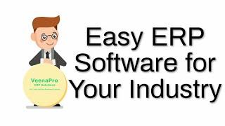 Easy ERP software for your industry | erp software | erp system | erp solutions | erp software demo.