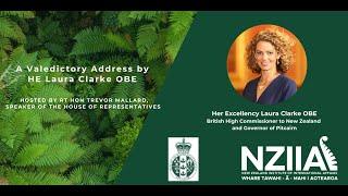Valedictory Address by HE Laura Clarke OBE, British High Commissioner to New Zealand