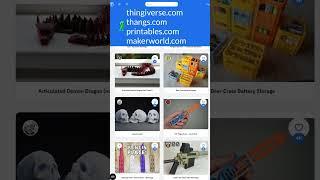 Где взять модели для 3D печати