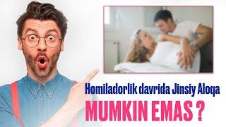 Homiladorlik Davrida Jinsiy Aloqa Mumkinmi - Dr.Dinara