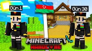 HARDCORE Minecraft BÖLÜM 1 | Azerbaycan survival çox çətin