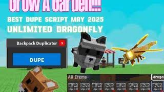 [New ] Grow a Garden Dupe Script | Blood Moon Update!🩸| Infinite Dragonfly & Red | Keyless Free