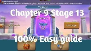 Lords mobile Vergeway chapter 9 Stage 13|Vergeway chapter 9 Stage 13 easiest guide