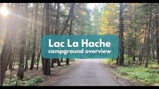 Lac La Hache Provincial Park - Campground Overview