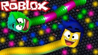 СЛИЗАРИО В РОБЛОКС или / стал ЧЕРВЯКОМ в роблоксе  / Wormface roblox / Slitherio в Роблоксе