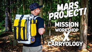 MARS Project!! Mission Workshop x Carryology Backpack is OUT. OF. THIS. WORLD!