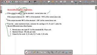 Costing - Accounting for Labour