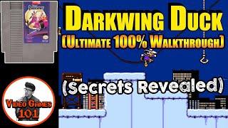 Darkwing Duck NES Walkthrough | 100% Guide | Video Games 101