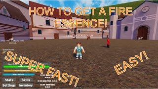 How to Get A Fire Essence Fast! (SUPER EASY!) | Black Clover Kingdom Grimshot Roblox