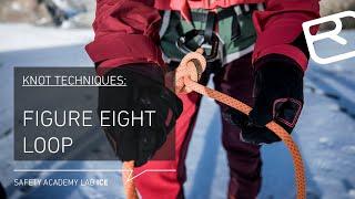 Tying a figure eight loop – a guide: knots on high alpine tours – Tutorial (4/18) | LAB ICE