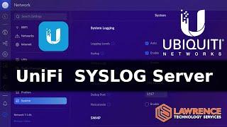 How to Send Unifi Logs to a Syslog Server