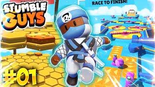 Stumble Guys Super Pro Gameplay | Stumble Guys Funny Gameplay | Hindi |