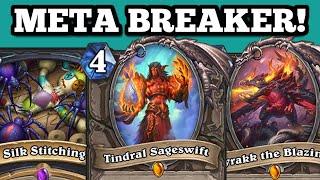 This NEW TOP TIER Death Knight Deck runs Tindral Sageswift and Silk Stitching!?