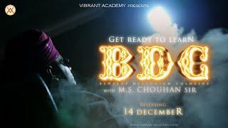 GET READY TO LEARN BDC WITH- MS CHOUHAN