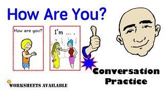 Greetings (How are you?) - English Speaking Practice | Learn English - Mark Kulek ESL