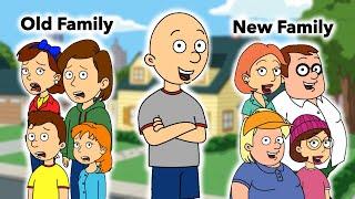 Classic Caillou Turns The Family Into Family Guy / Grounded
