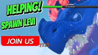 Helping Spawn Frozen Dimension | Spawn Leviathan and obteind the heart in Blox fruits