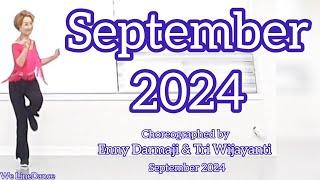 September 2024 linedance - Beginner level  - Enny Darmaji & Tri Wijayanti - September 2024