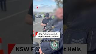 Raptor Squad fines Hells Angels members outside Canberra