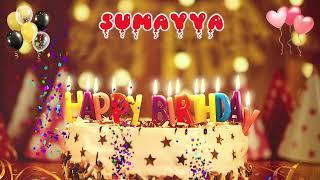 SUMAYYA Happy Birthday Song – Happy Birthday to You