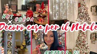 DECORO CASA PER IL NATALE//NUOVO ALBERO  2023 #christmas tante novità