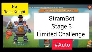 Steambot Stage 3 Auto | Without Rose Knight | F2P Hero's | LordsMobile | MG TRAP