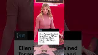 Ellen Pompeo's snack caused quite a stir on a recent travel day.️