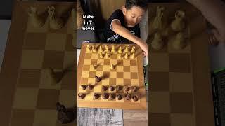 Checkmate in 7 moves #chess #danilli #chesslover