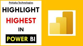 HIGHLIGHTING MAX value in Power BI