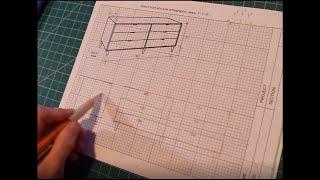 Manual Drafting: Orthographic Sketching on Grid Paper