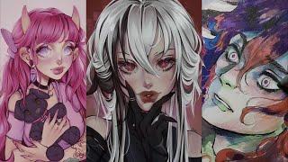 ️Art drawing  tiktok compilations  ~ Anime  #217