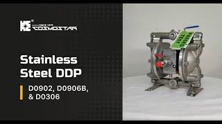 Cosmostar's Stainless Steel Double Diaphragm Pump